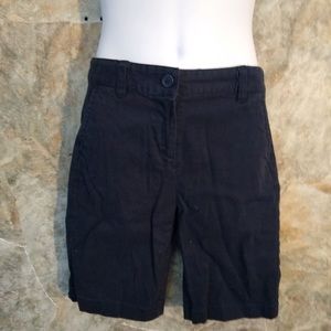 Girls 10 shorts navy